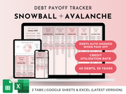 The Complete Debt Payoff Planner - Pink