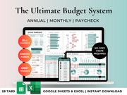 The Ultimate Budget System  - Teal Green