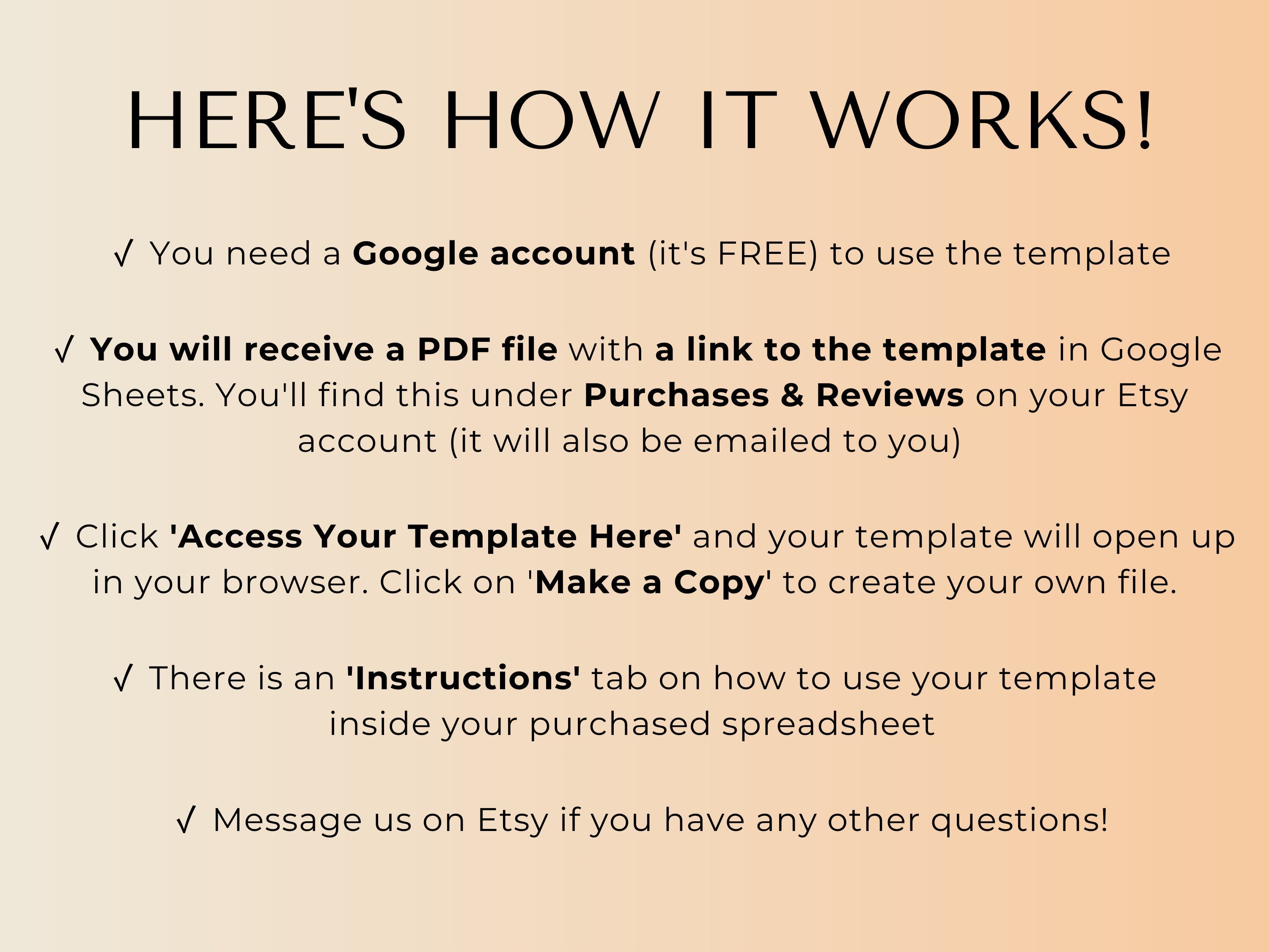 Easy Budget Spreadsheet Google Sheets Planner - One Tab Budget