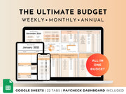 The Ultimate Budget System - Peach