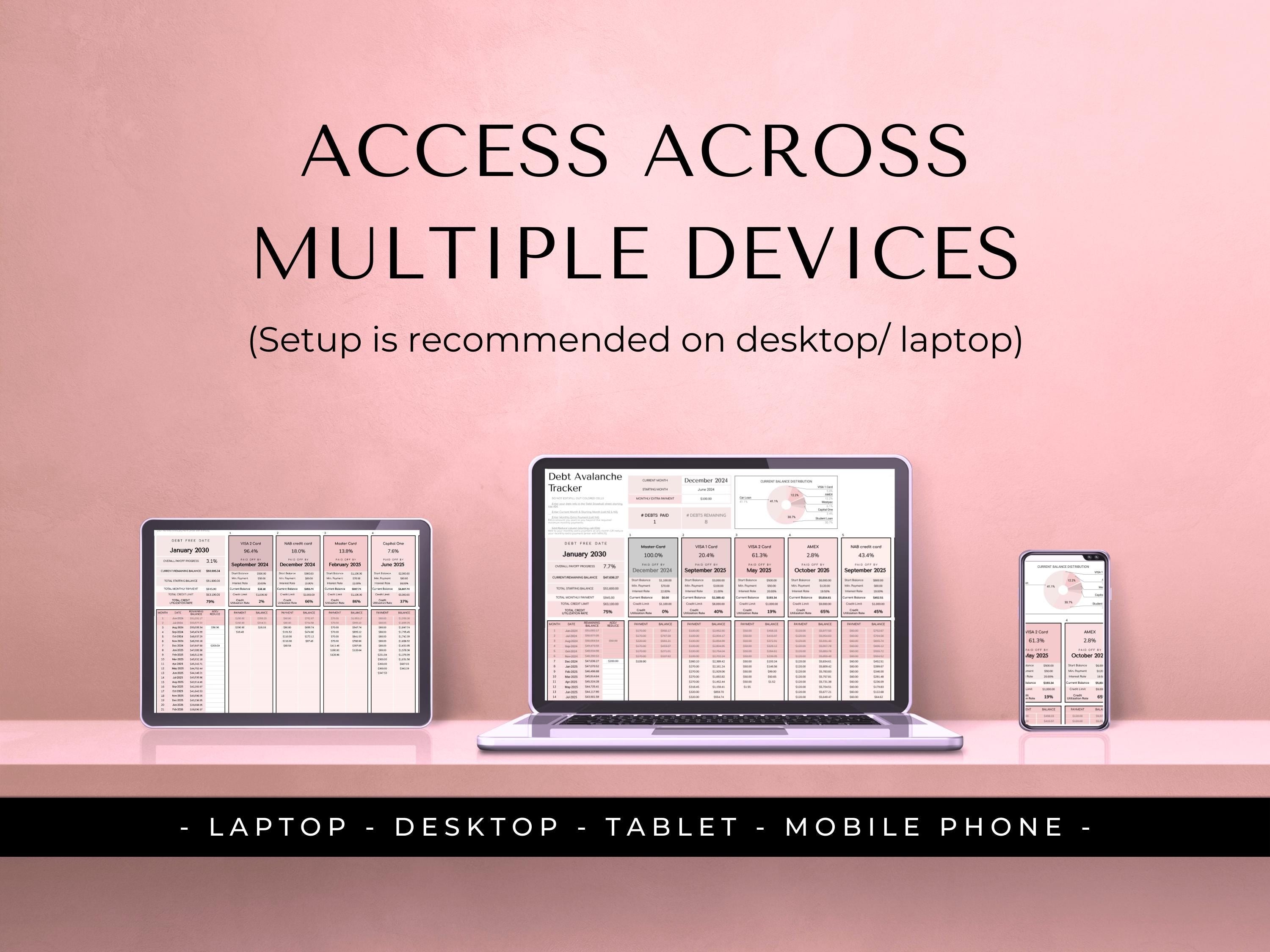 The Complete Debt Payoff Planner - Pink